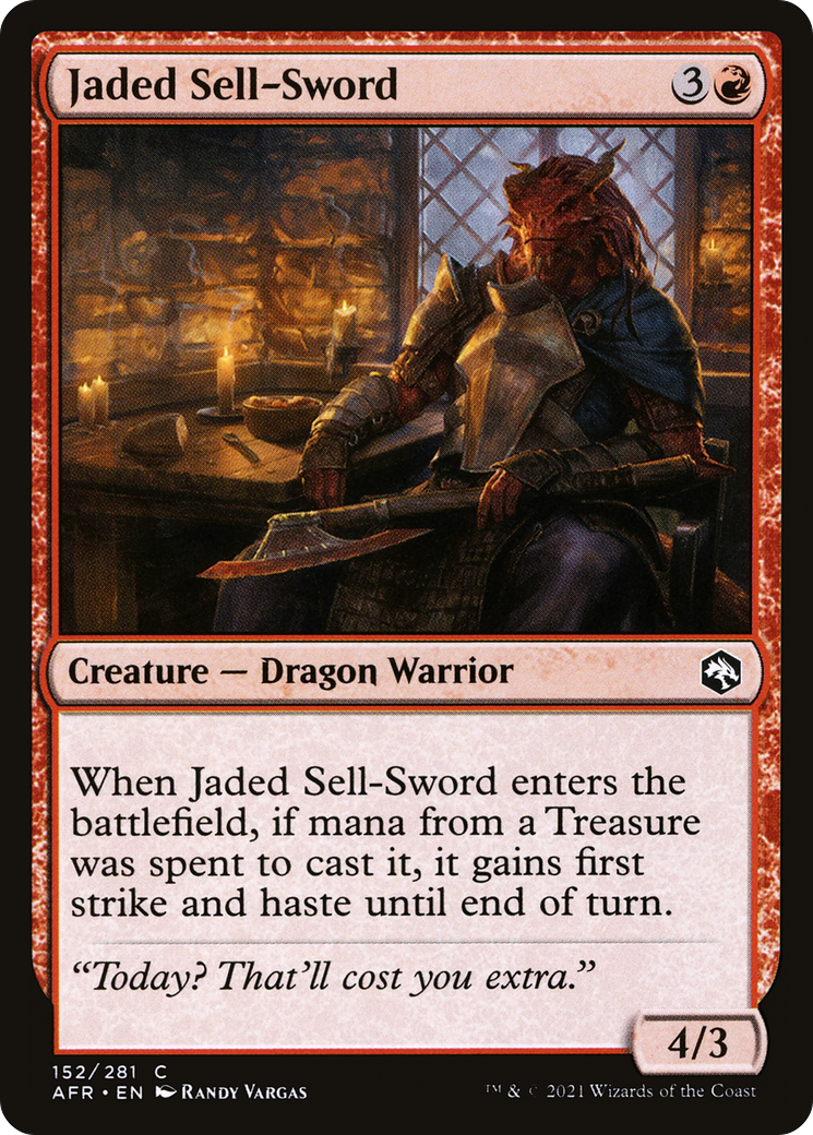 Jaded Sell-Sword [AFR-152]