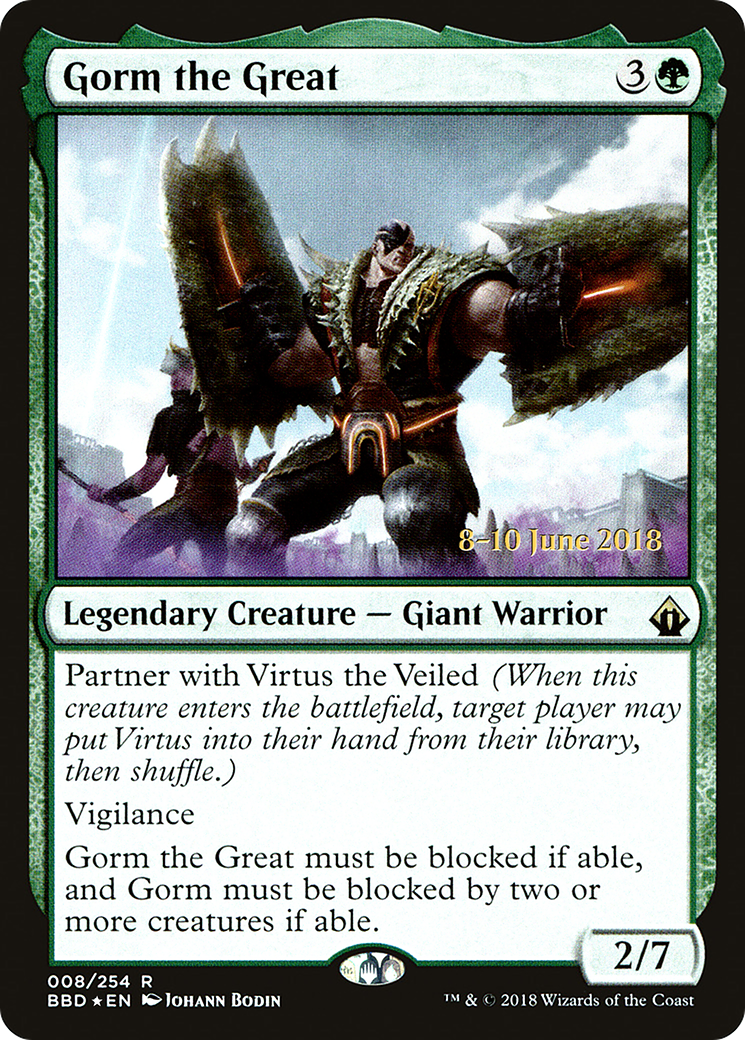 Gorm the Great - Prerelease Promo [PBBD-8s]