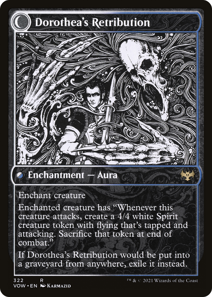 Dorothea, Vengeful Victim // Dorothea's Retribution - Showcase - Full Art [VOW-322]