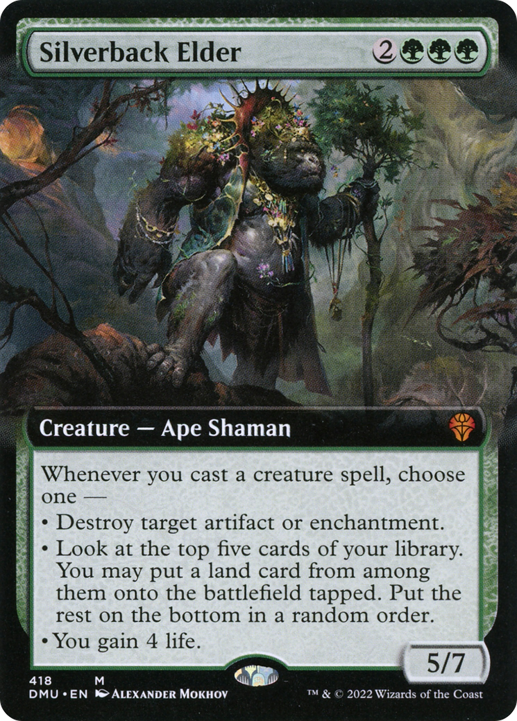 Silverback Elder - Extended Art [DMU-418]