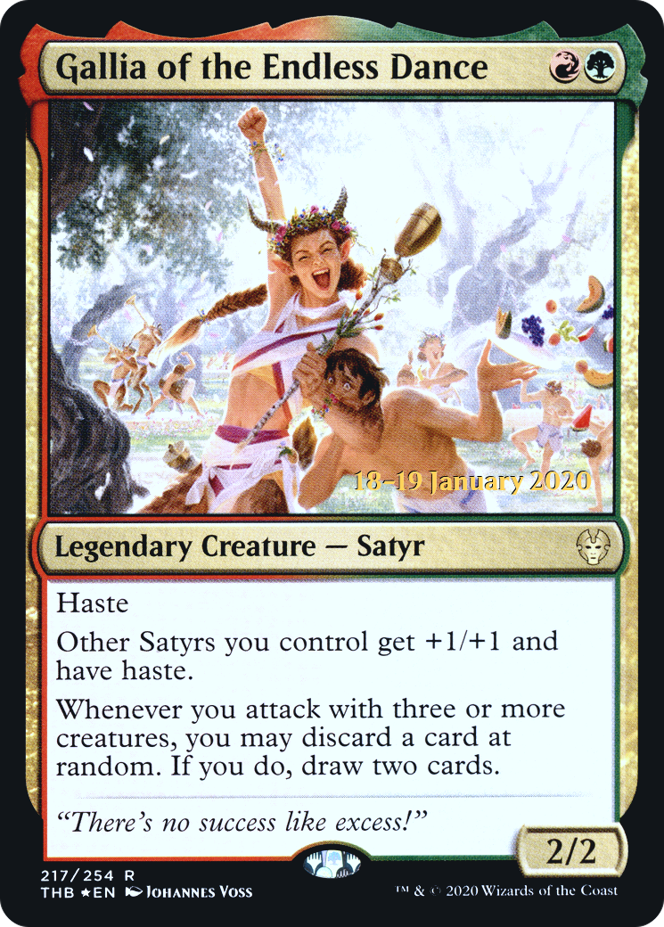 Gallia of the Endless Dance - Prerelease Promo [PTHB-217s]