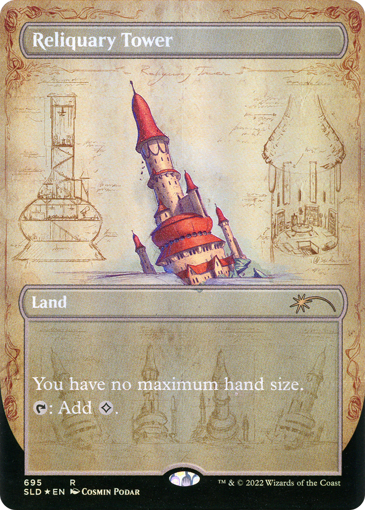 Reliquary Tower - Borderless - Full Art [SLD-695]