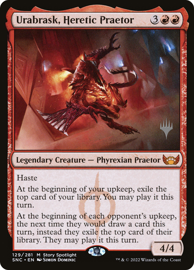 Urabrask, Heretic Praetor - Promo Pack [PSNC-129p]