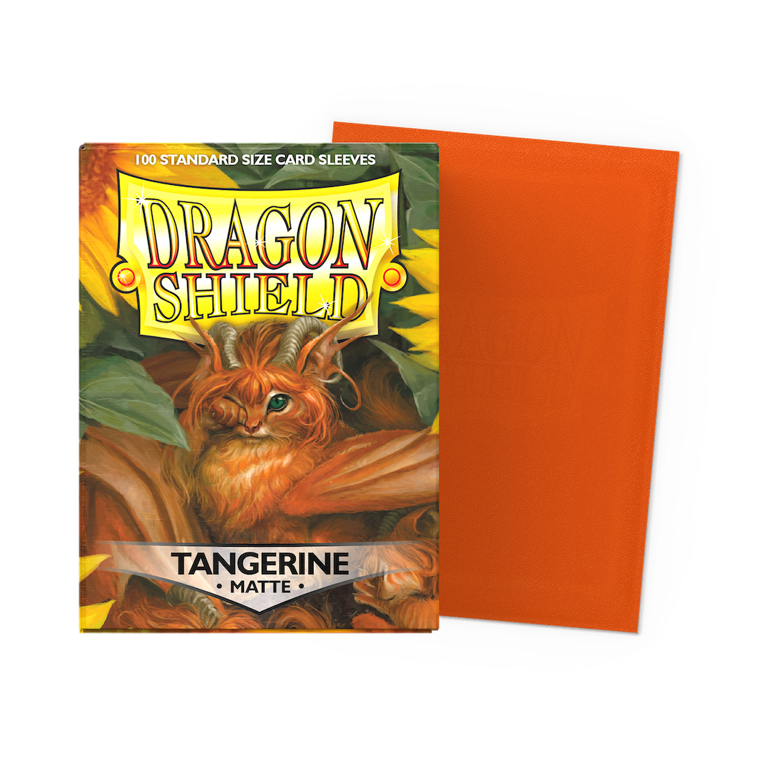 Tangerine - Matte Sleeves - Standard Size