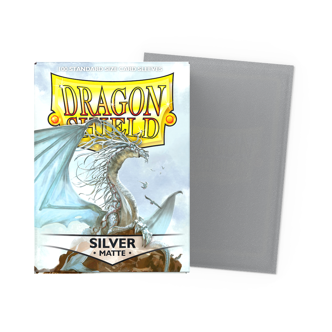 Silver - Matte Sleeves - Standard Size